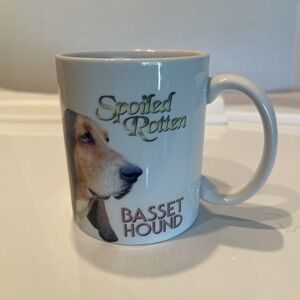 Xpress Basset Hound Spoiled Rotten Basset Hound  Coffee Mug Cup Thailand Dog